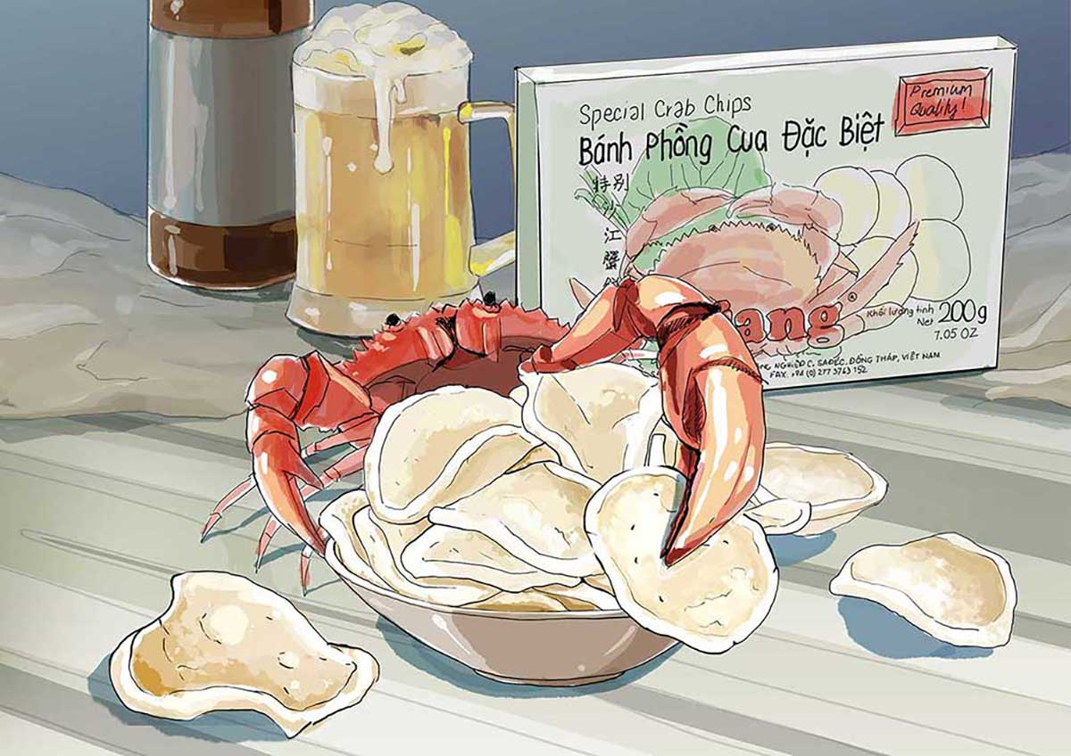 Sa Giang Crab Chips